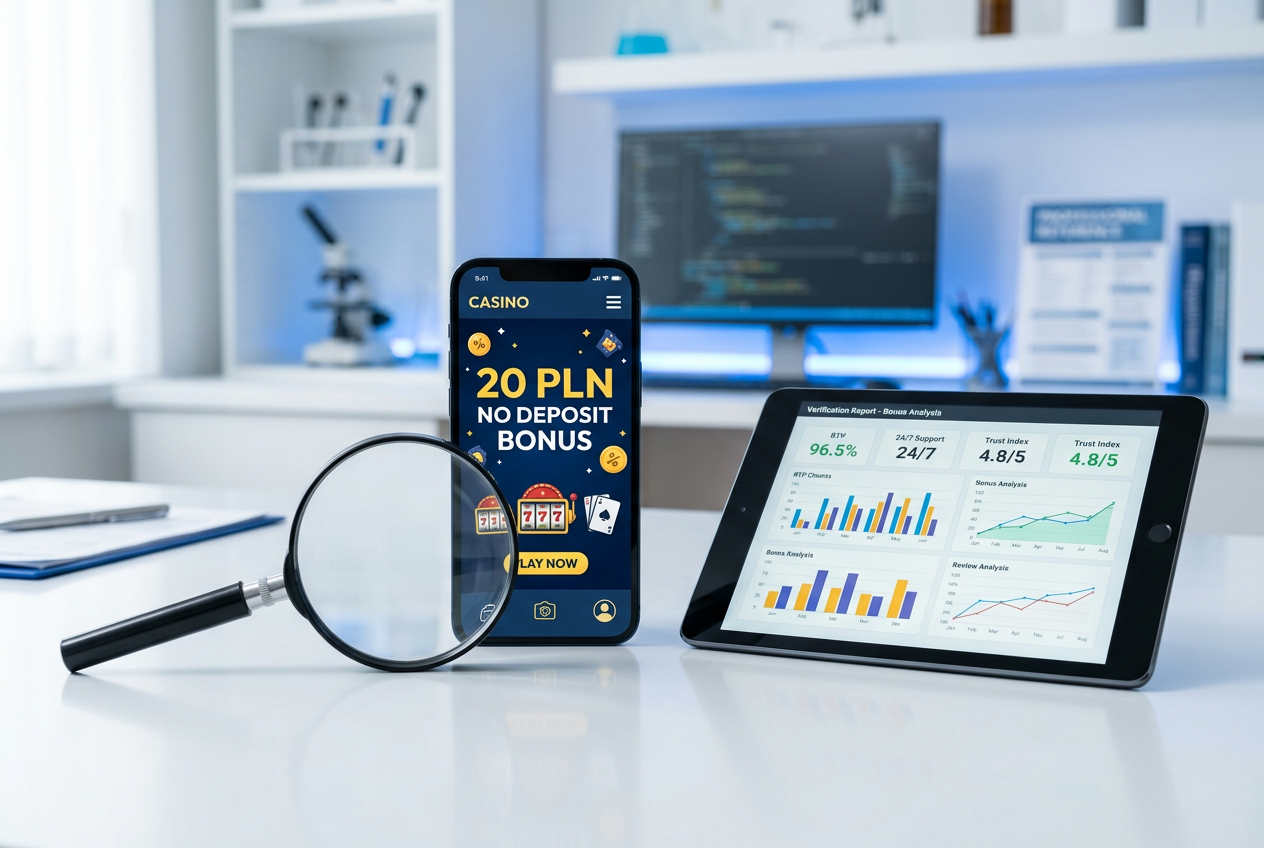 A professional diagnostic setup with a smartphone showing a casino bonus.